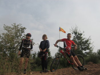 El grup al Serrat dels Lladres El grup al Serrat dels Lladres