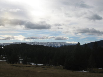 El Cadí arribant al refugi El Cadí arribant al refugi