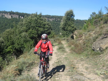 La Sílvia prop del Castellet