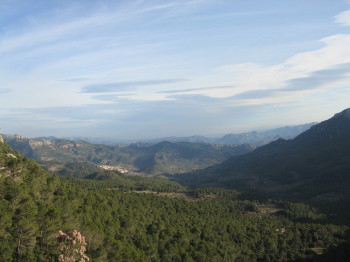 Vista amb Paüls al fons