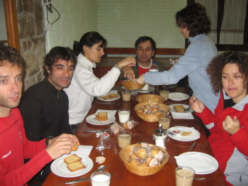 Esmorzar al refugi