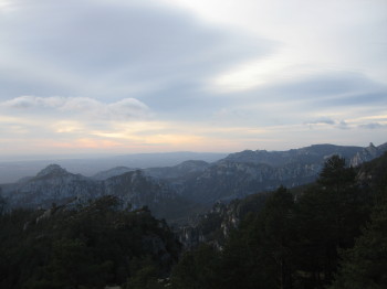 Muntanyes de la Serra dels Ports mirant cap al Sud