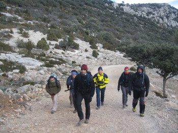 Caminant per la pista